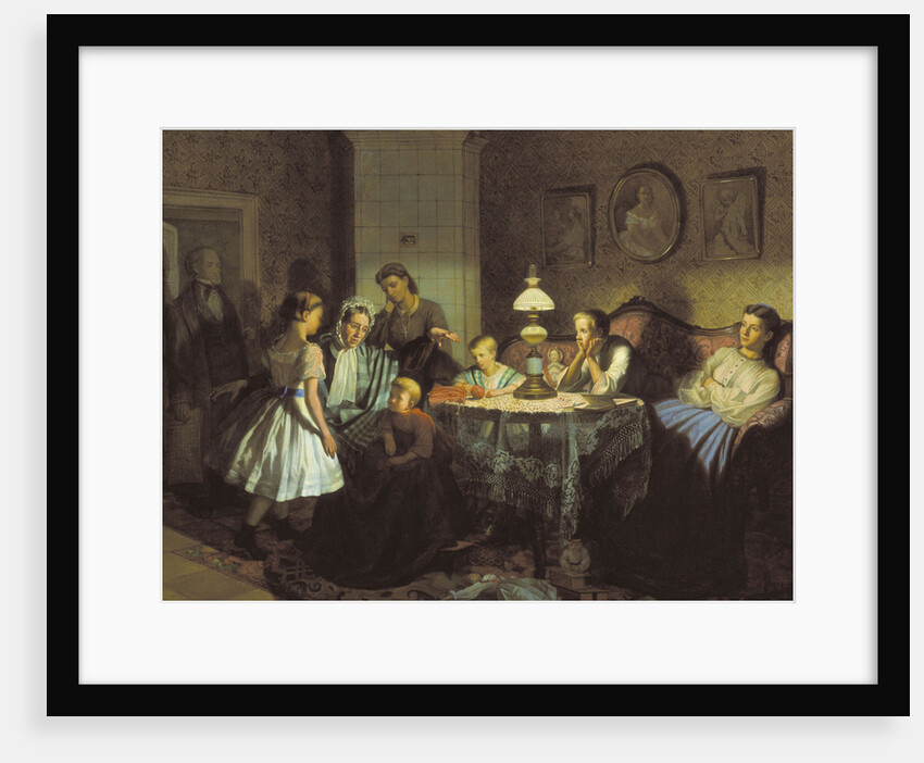 Grandmothers fairy tales, 1866 by Alexander Andreyevich Krasnoselsky