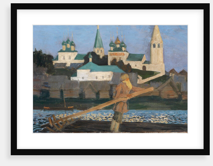 On The Volga, 1906 by Boris Michaylovich Kustodiev