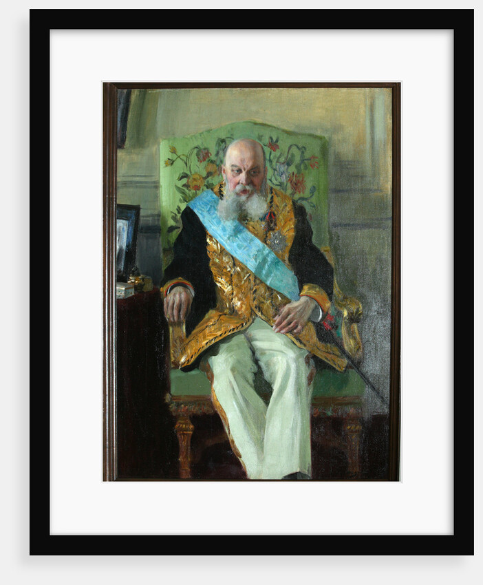 Portrait of Count Dmitri Martynovich Solski, 1908 by Boris Michaylovich Kustodiev