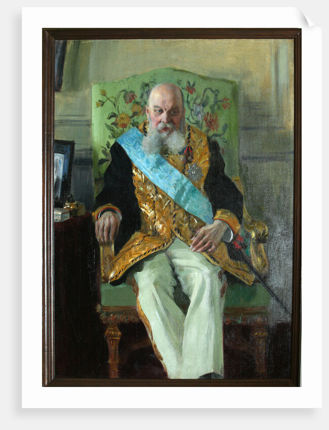 Portrait of Count Dmitri Martynovich Solski, 1908 by Boris Michaylovich Kustodiev