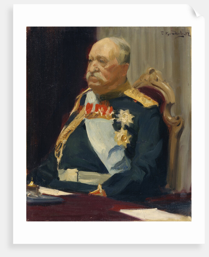 Portrait of Count Alexei Ignatyev, the Member of the State Council, Minister of the interior, 1902 by Boris Michaylovich Kustodiev