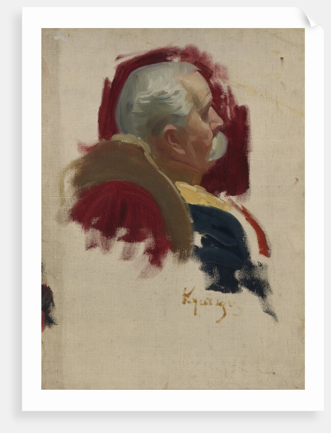 Portrait of Peter Alexandrovich Saburov, 1902-1903 by Boris Michaylovich Kustodiev