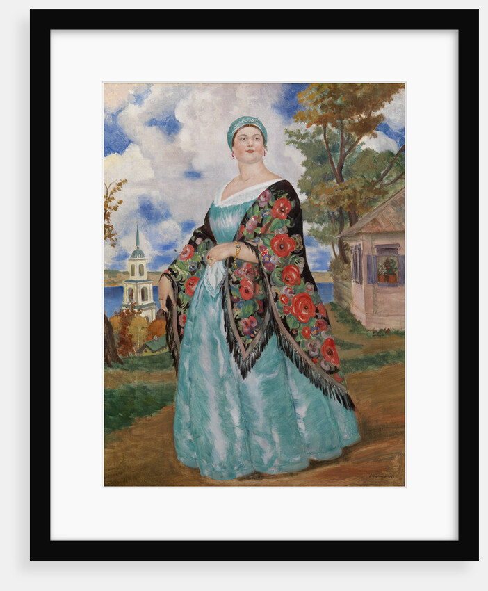 Merchants Wife, 1923 by Boris Michaylovich Kustodiev