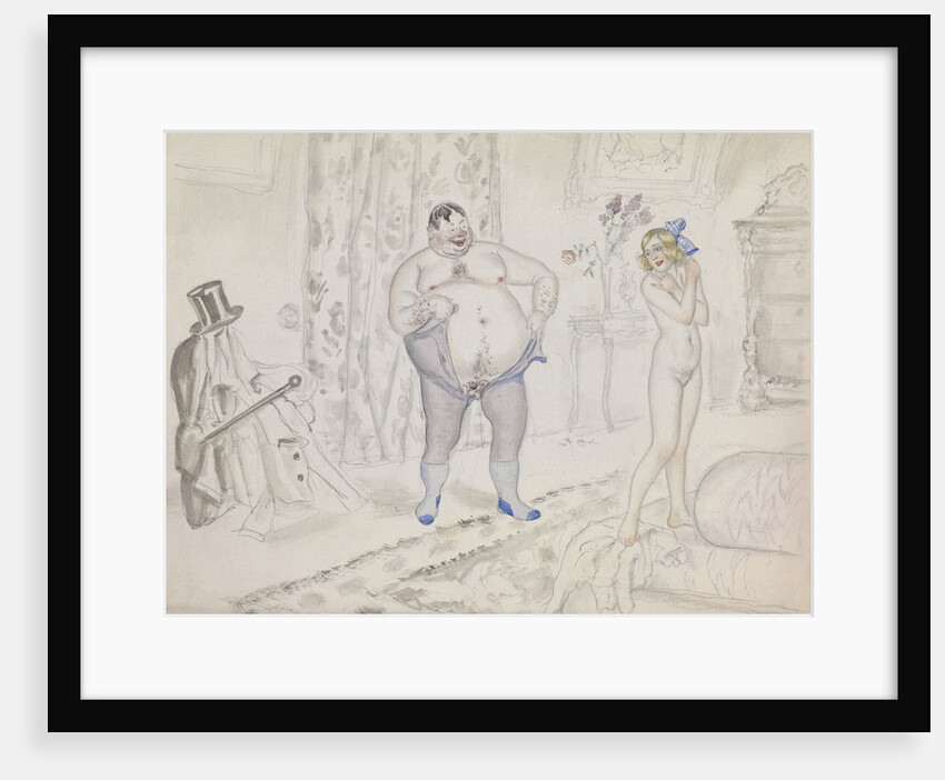 Late Night Rendezvous by Boris Michaylovich Kustodiev