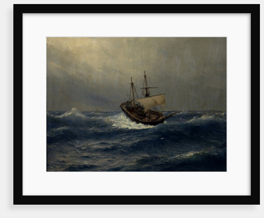 Storm on the Sea, 1887 by Lev Felixovich Lagorio