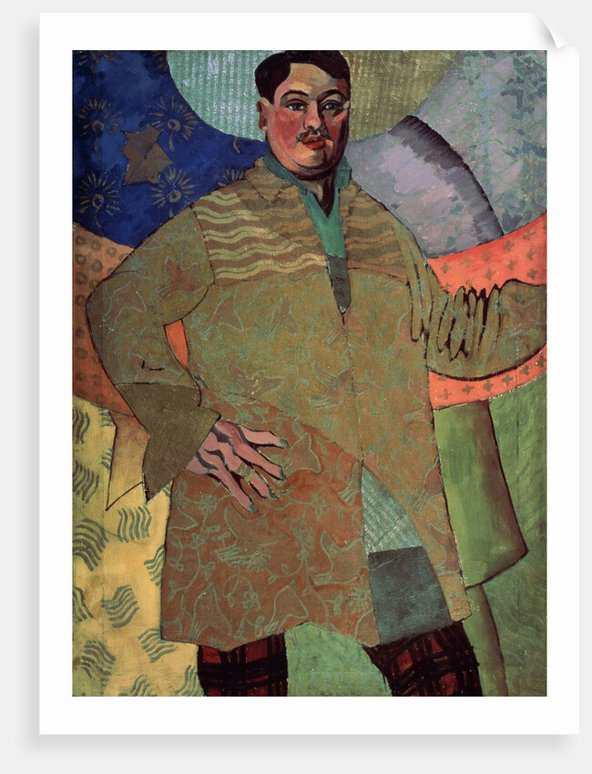 Self-portrait, 1915 by Aristarkh Vasilyevich Lentulov