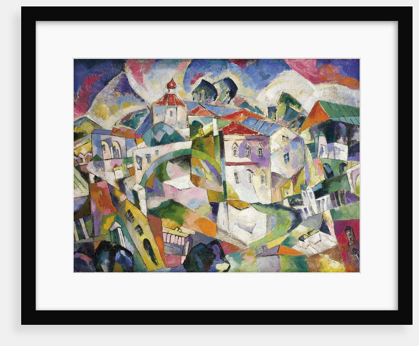 Cubist Cityscape, 1910s by Aristarkh Vasilyevich Lentulov