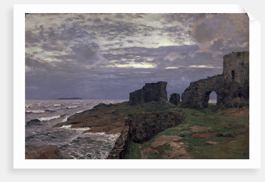 Remainders of the past. Twilight. Finland, 1897 by Isaak Ilyich Levitan