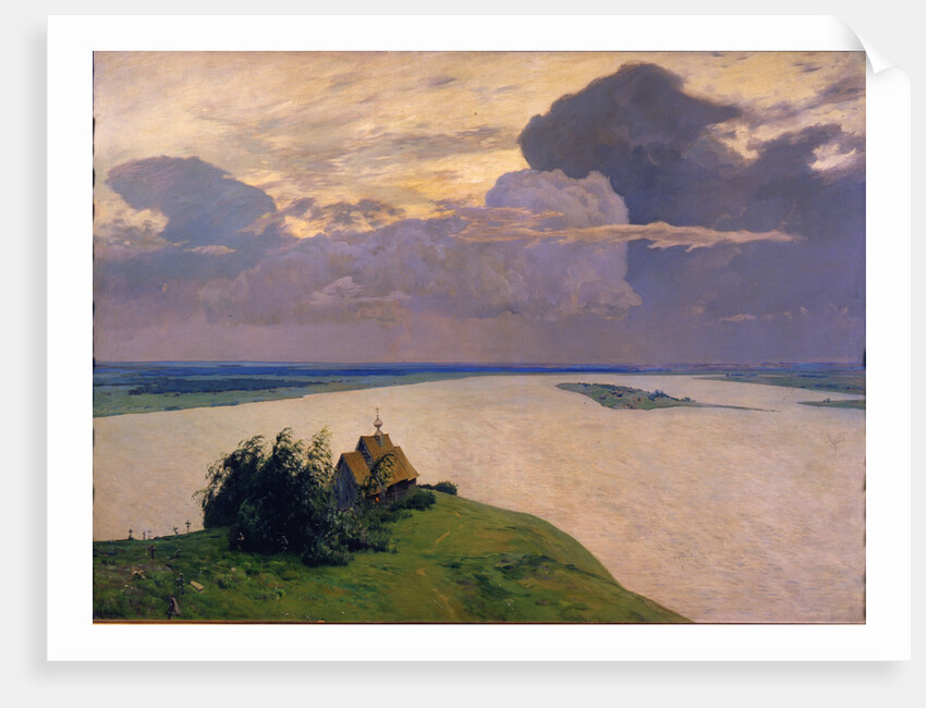 Over Eternal Peace, 1894 by Isaak Ilyich Levitan