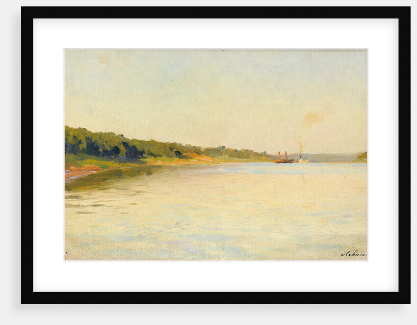 The Volga River Bank, 1889 by Isaak Ilyich Levitan