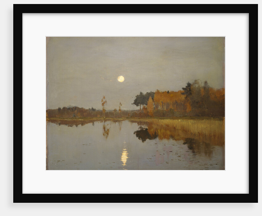 Twilight. Moon, 1899 by Isaak Ilyich Levitan