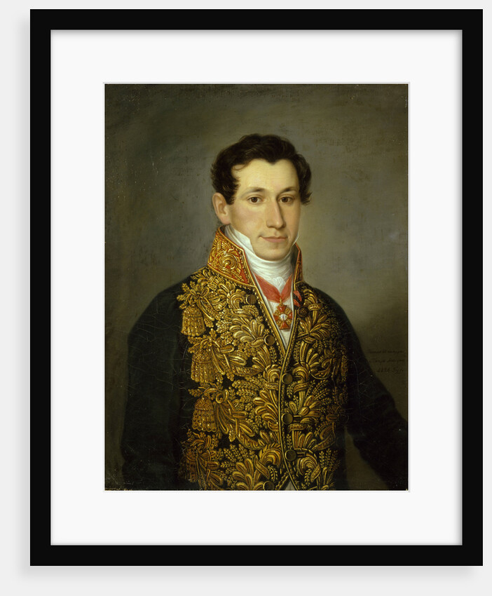 Portrait of Grigory Mitusov, 1826 by Dmitri Grigorievich Levitsky