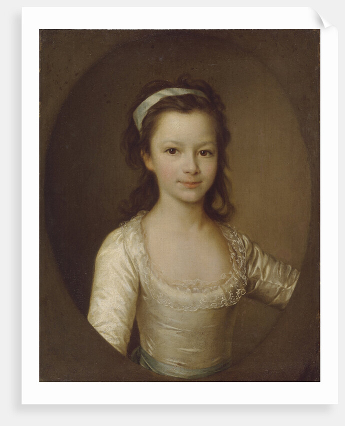 Portrait of Countess Yekaterina Artemyevna Vorontsova as Child, End 1780s by Dmitri Grigorievich Levitsky
