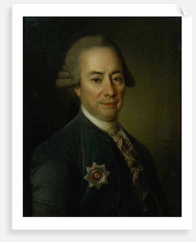 Portrait of Pyotr Vasilyevich Bakunin (1725?1786), 1782 by Dmitri Grigorievich Levitsky
