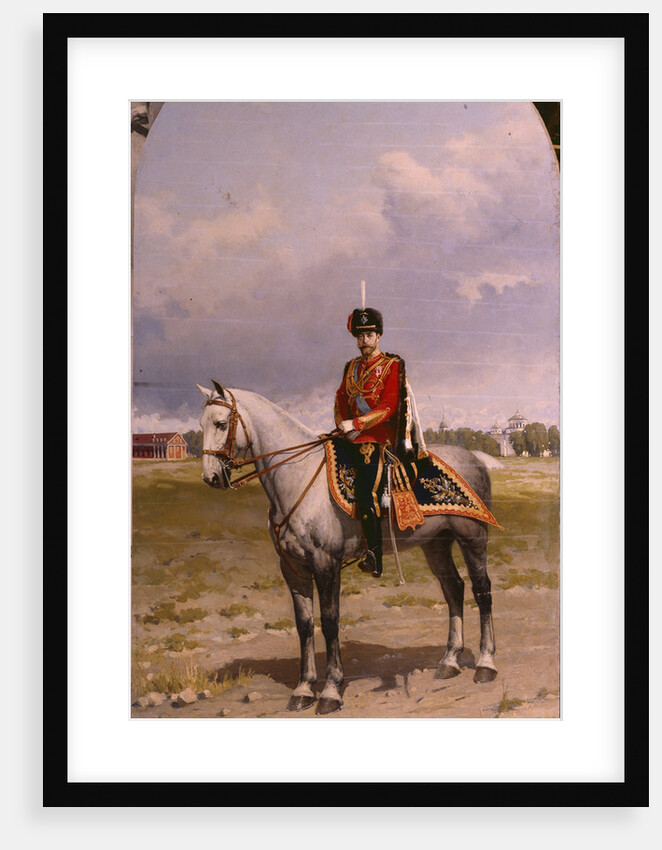 Portrait of Emperor Nicholas II, 1908 by Alexander Vladimirovich Makovsky