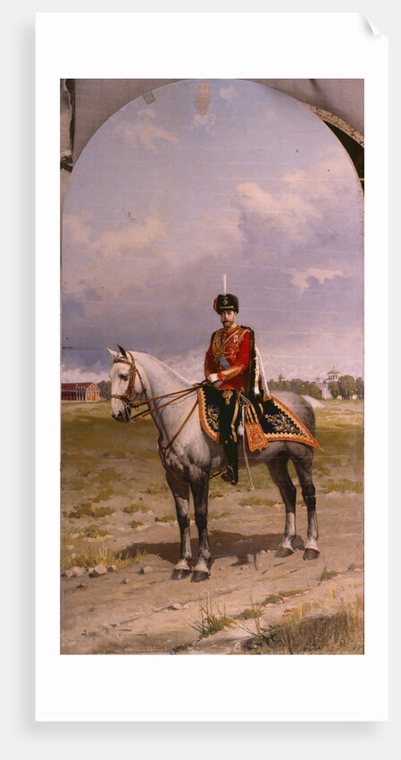Portrait of Emperor Nicholas II, 1908 by Alexander Vladimirovich Makovsky