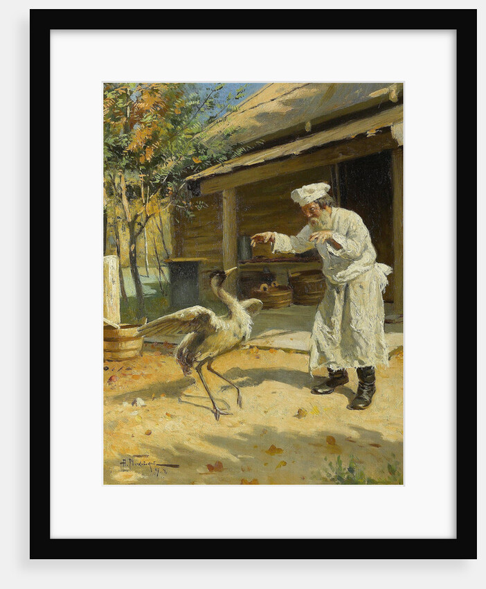 Dancing Crane, 1897 by Alexander Vladimirovich Makovsky