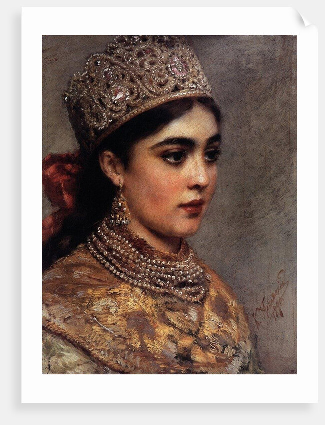 The Boyar Woman, 1890 by Konstantin Yegorovich Makovsky