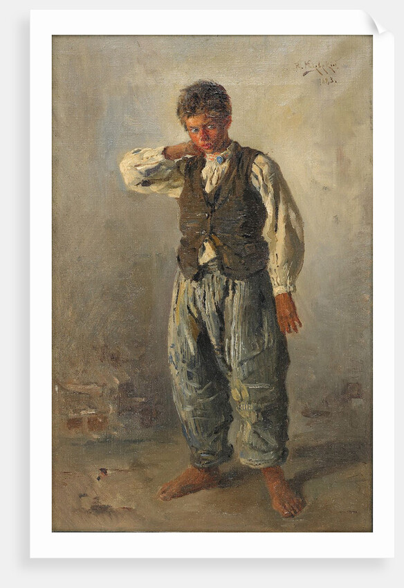 The Young Urchin, 1883 by Vladimir Yegorovich Makovsky