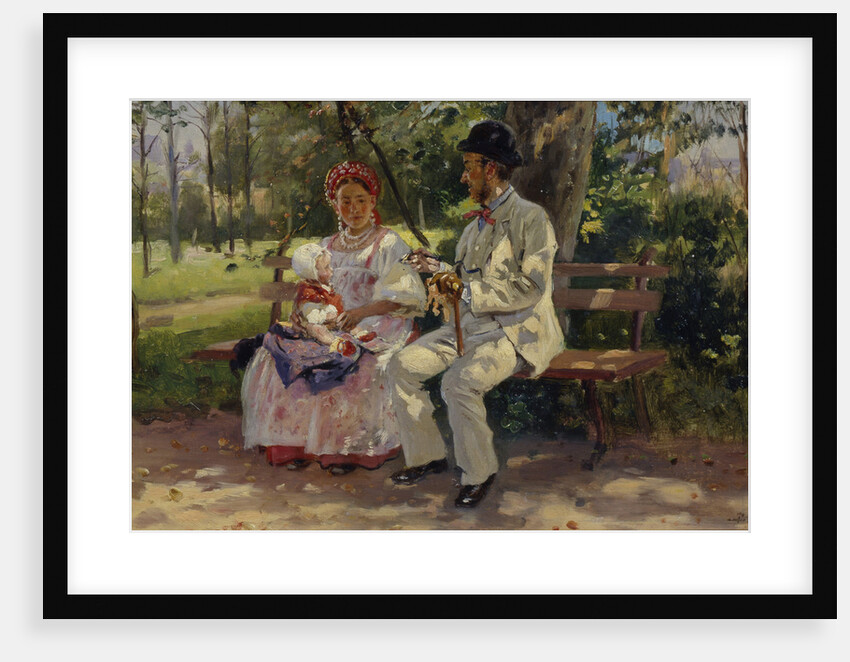 On the Boulevard, 1894 by Vladimir Yegorovich Makovsky