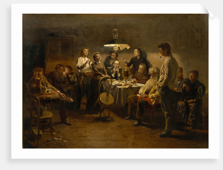 A Convivial Evening, 1875-1897 by Vladimir Yegorovich Makovsky