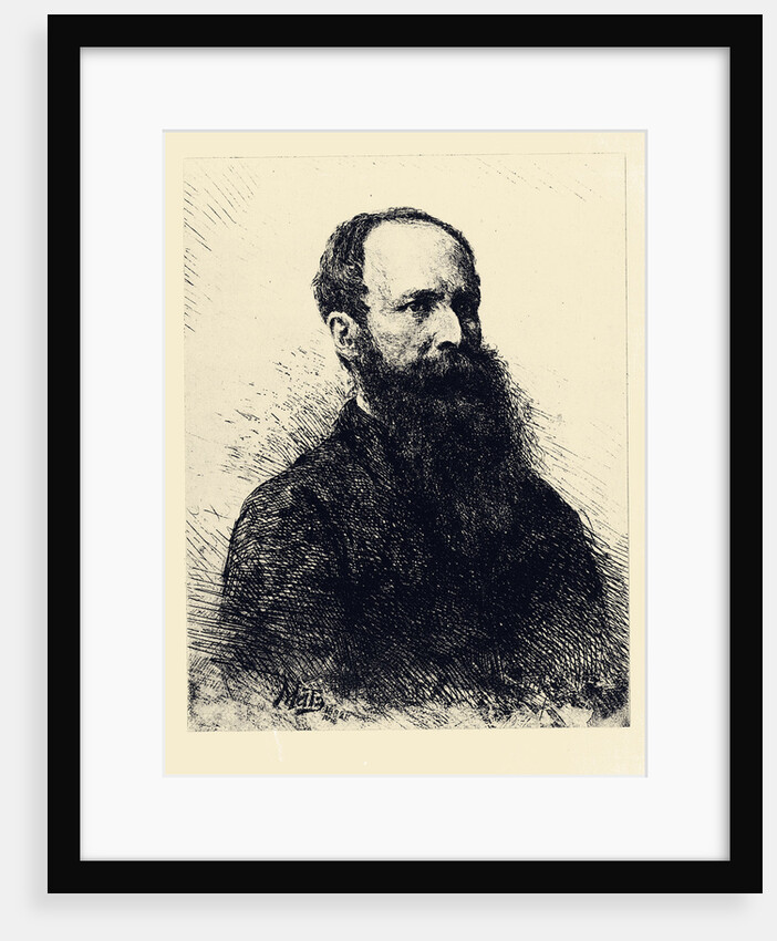 Portrait of the painter Vasili Vereshchagin, 1882 by Vasily Vasilyevich Mate