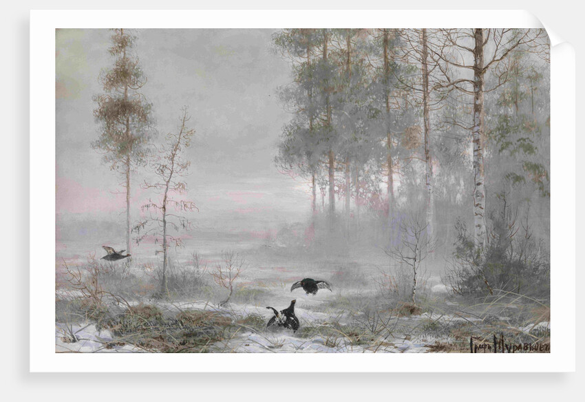 Morning in the Forest by Count Vladimir Leonidovich Muravyov