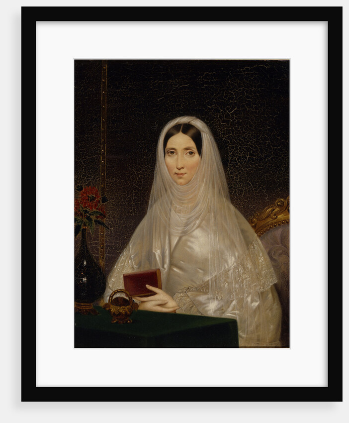 Portrait of Countess Tatyana Golitsyna (Potemkina), 1840s by Timofei Andreyevich Neff