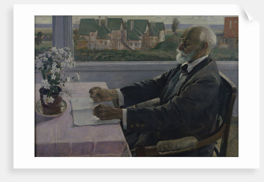 Portrait of the physiologist, psychologist, and physician Ivan P. Pavlov, 1935 by Mikhail Vasilyevich Nesterov