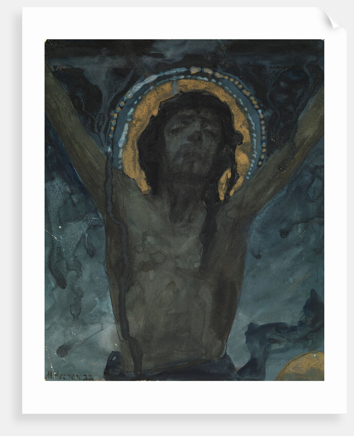 Christ on the Cross by Mikhail Vasilyevich Nesterov