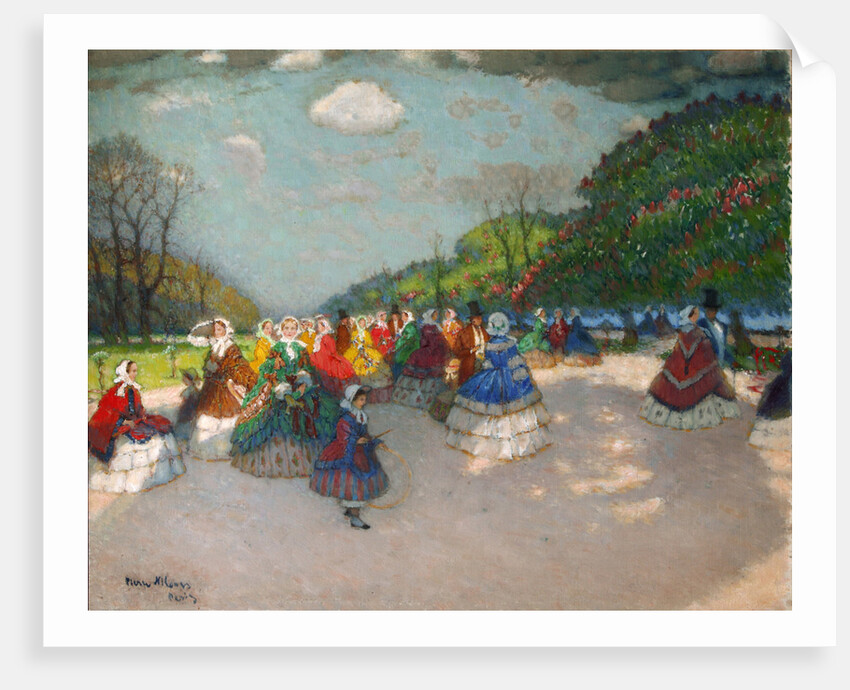 A Walk in the Spring Park by Pyotr Alexandrovich Nilus