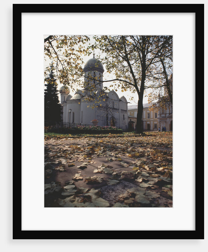 The Trinity Cathedral with the Tomb of Saint Sergius of Radonezh, 1422 by Old Russian Architecture