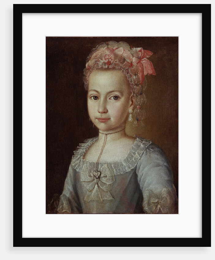 Portrait of Anna Lermontova, 1776 by Grigory Ostrovsky