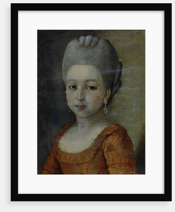 Portrait of a Girl, 1770s by Grigory Ostrovsky