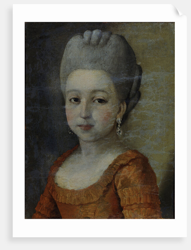 Portrait of a Girl, 1770s by Grigory Ostrovsky