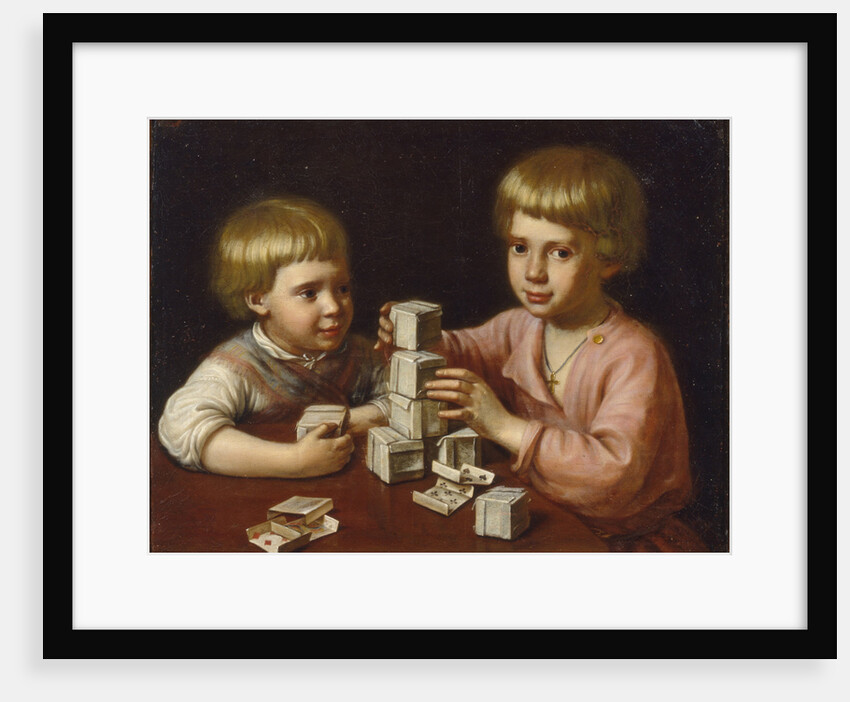 Children playing, 1837 by Kapiton Stepanovich Pavlov