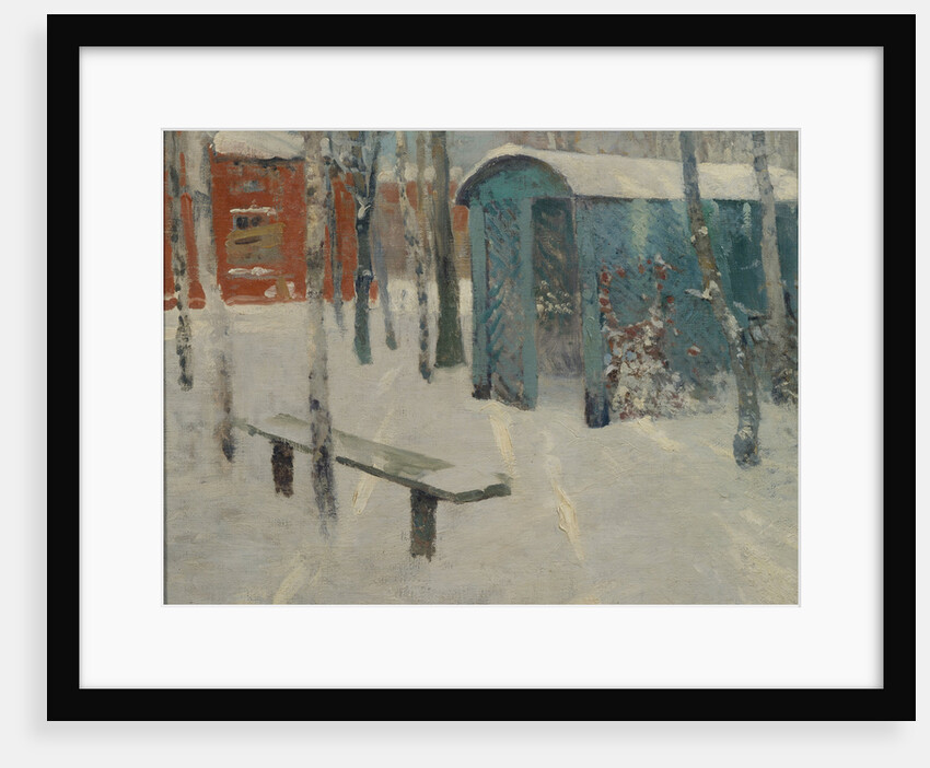 Early Snow by Konstantin Konstantinovich Pervukhin