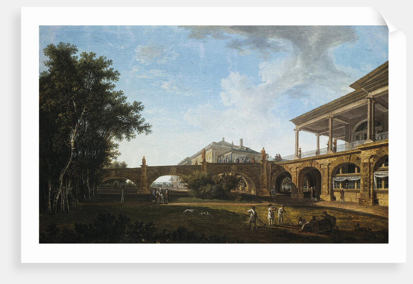 Ramp of the Cameron Gallery in the Park in Tsarskoye Selo, 1794 by Vasily Petrovich Petrov
