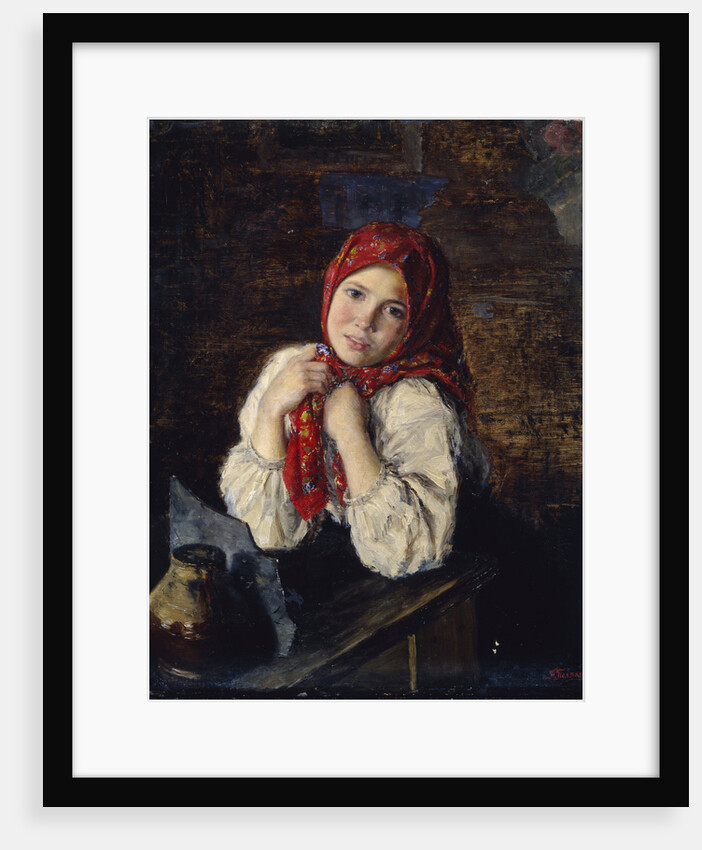 Rural Coquette, 1893 by P.I. Polyakov
