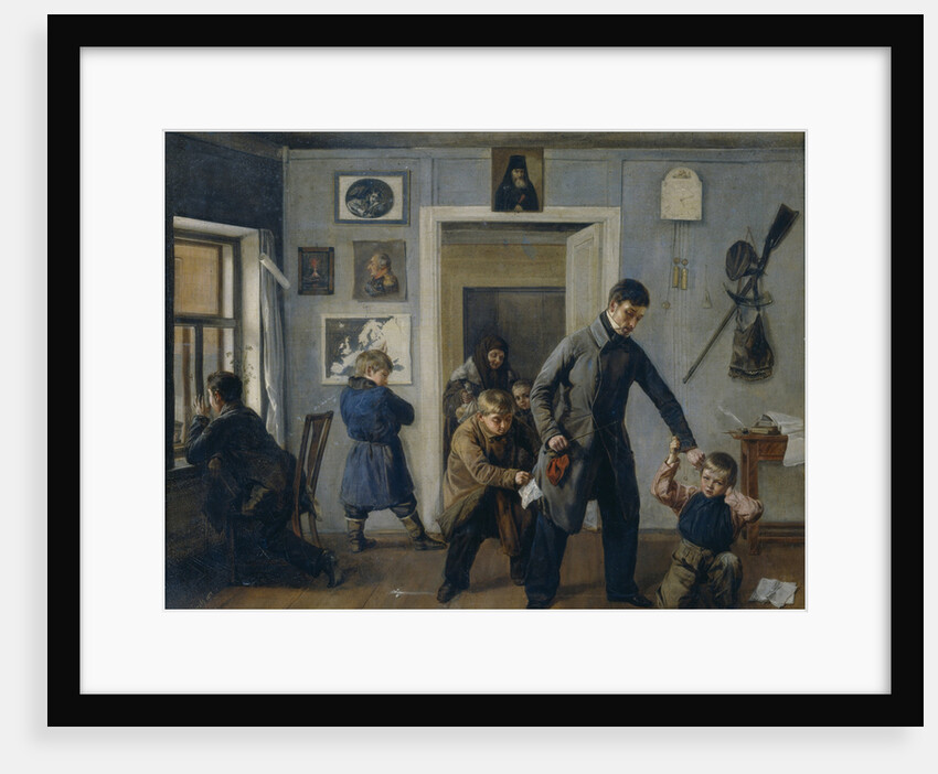 In the school, 1854 by Andrei Andreyevich Popov
