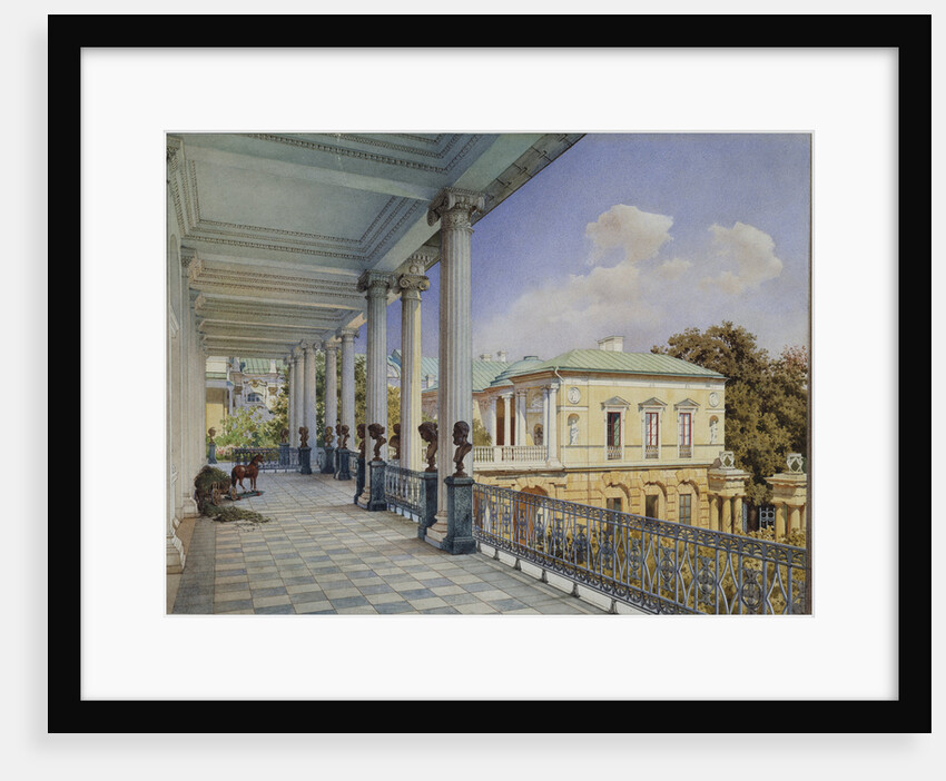 Cameron Gallery in Tsarskoye Selo, 1859 by Ludwig Premazzi