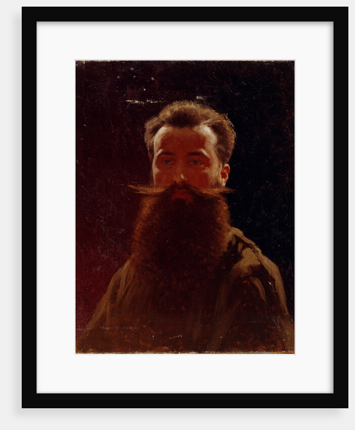 Self-Portrait, 1870s by Illarion Mikhailovich Pryanishnikov