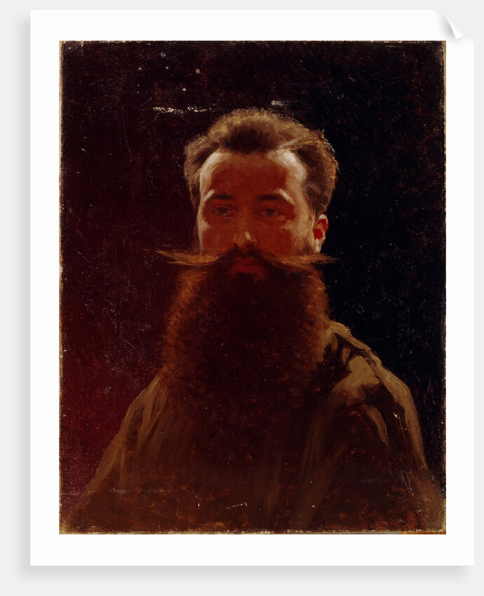 Self-Portrait, 1870s by Illarion Mikhailovich Pryanishnikov