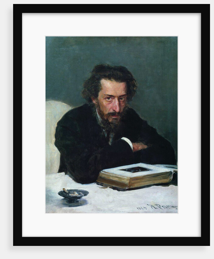Portrait of composer Pavel Ivanovich Blaramberg, 1884 by Ilya Yefimovich Repin