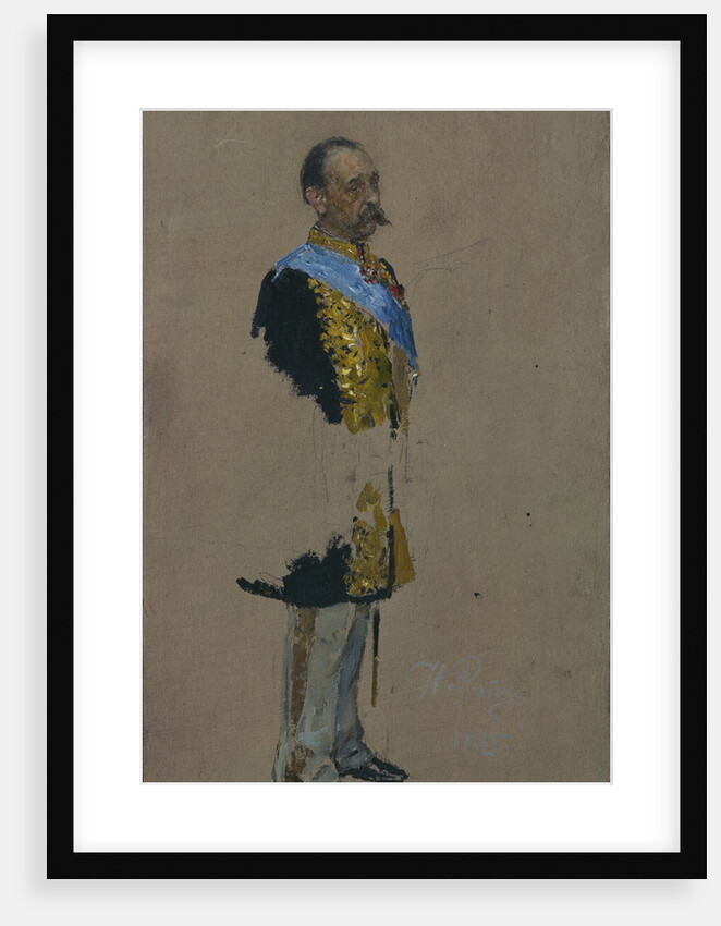 Portrait of Count Dmitry Andreyevich Tolstoy, 1885 by Ilya Yefimovich Repin