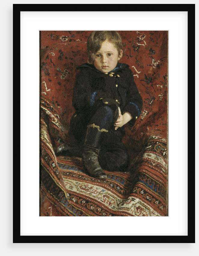 Portrait of Yury Repin, the Artists Son, 1882 by Ilya Yefimovich Repin