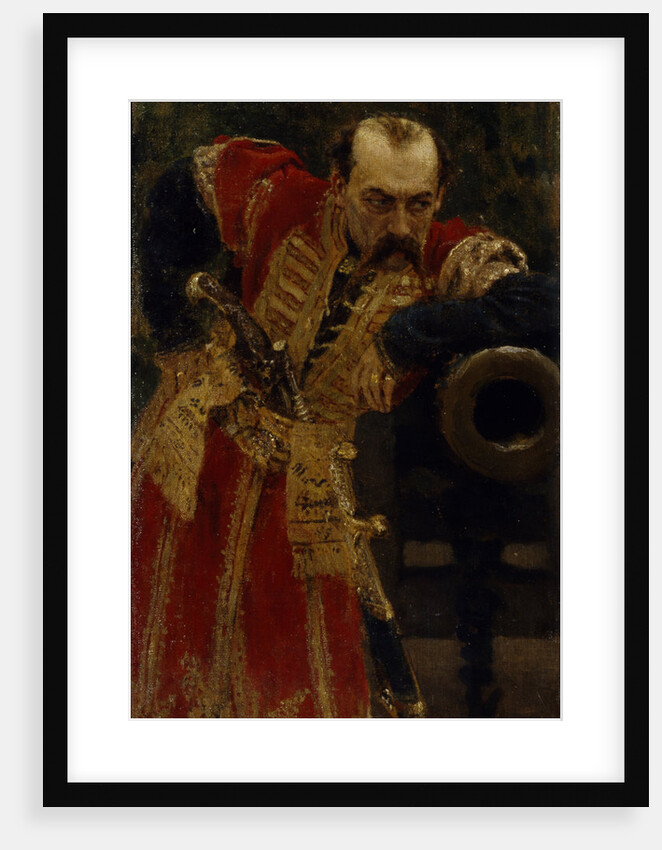 Colonel of the Zaporizhian Host, 1880 by Ilya Yefimovich Repin