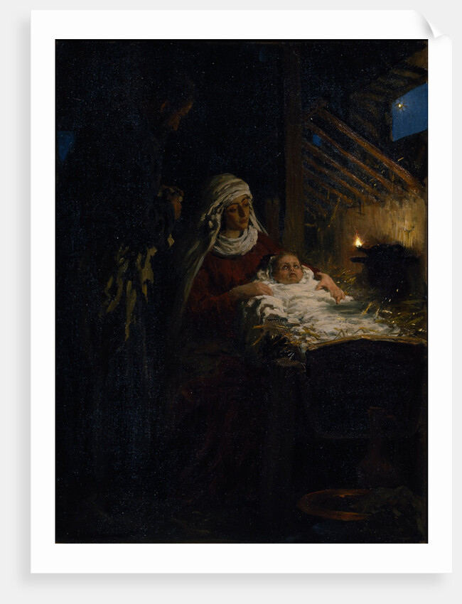 Nativity, 1890 by Ilya Yefimovich Repin