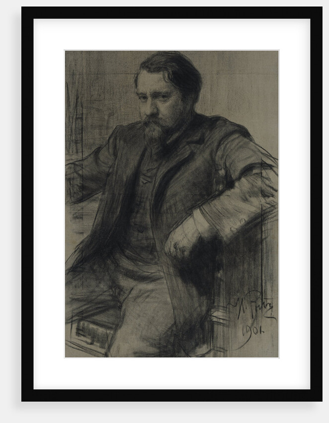 Portrait of the painter Valentin Alexandrovich Serov, 1901 by Ilya Yefimovich Repin
