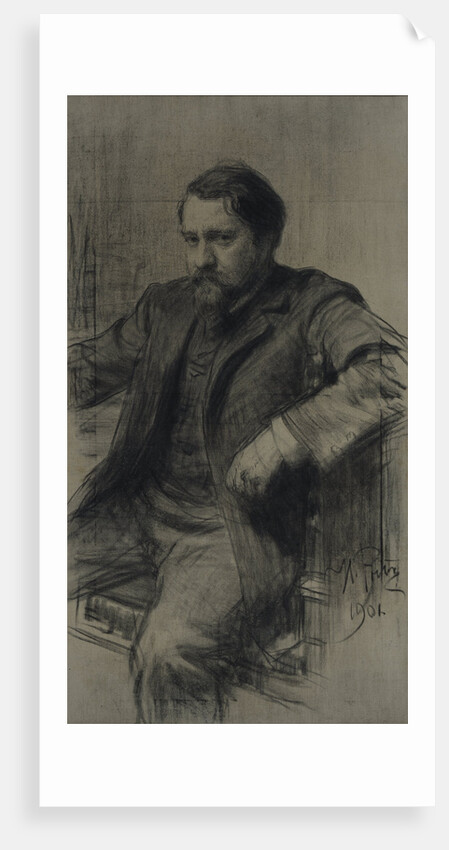 Portrait of the painter Valentin Alexandrovich Serov, 1901 by Ilya Yefimovich Repin